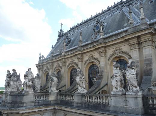 Vue générale de la face nord de la chapelle royale, mai 2010, ©Ph.Cachau 