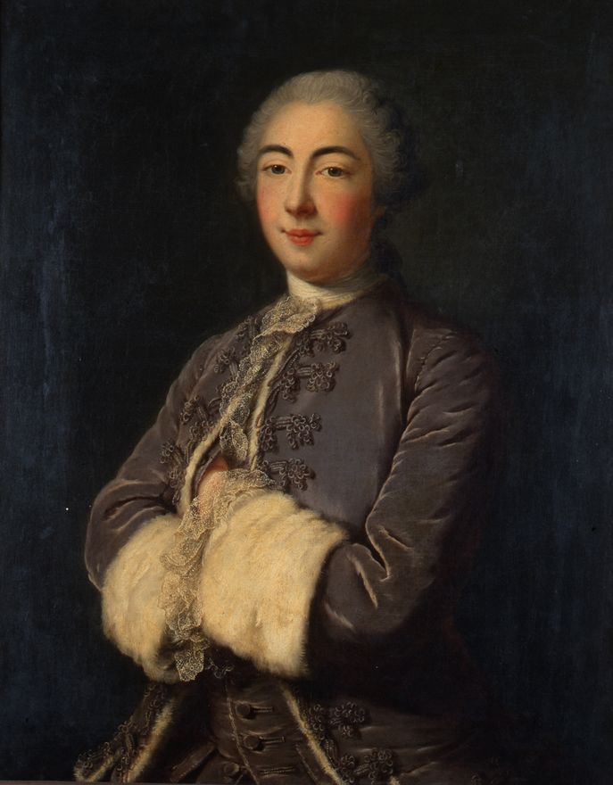 Louis Tocqué, Antoine VII Antonin, duc de Gramont, 1750 (Bayonne, Musée basque, collection Gramont)