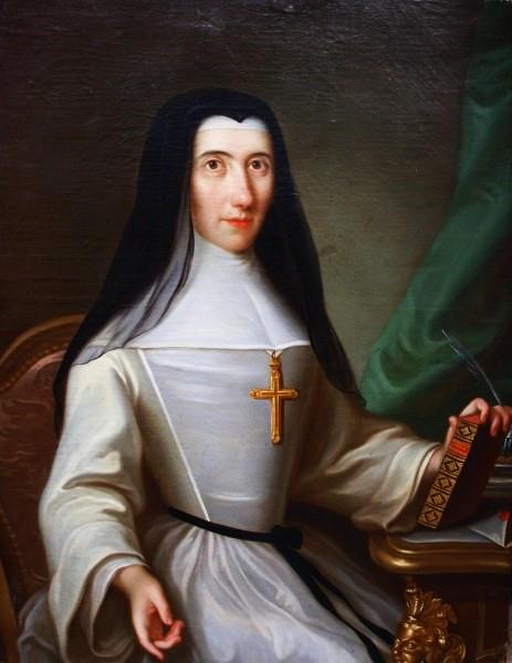 Louise-Claire de Montmorin de Saint-Hérem, abbesse de Fontevraud, anonyme, XVIIIe, Fontevraud