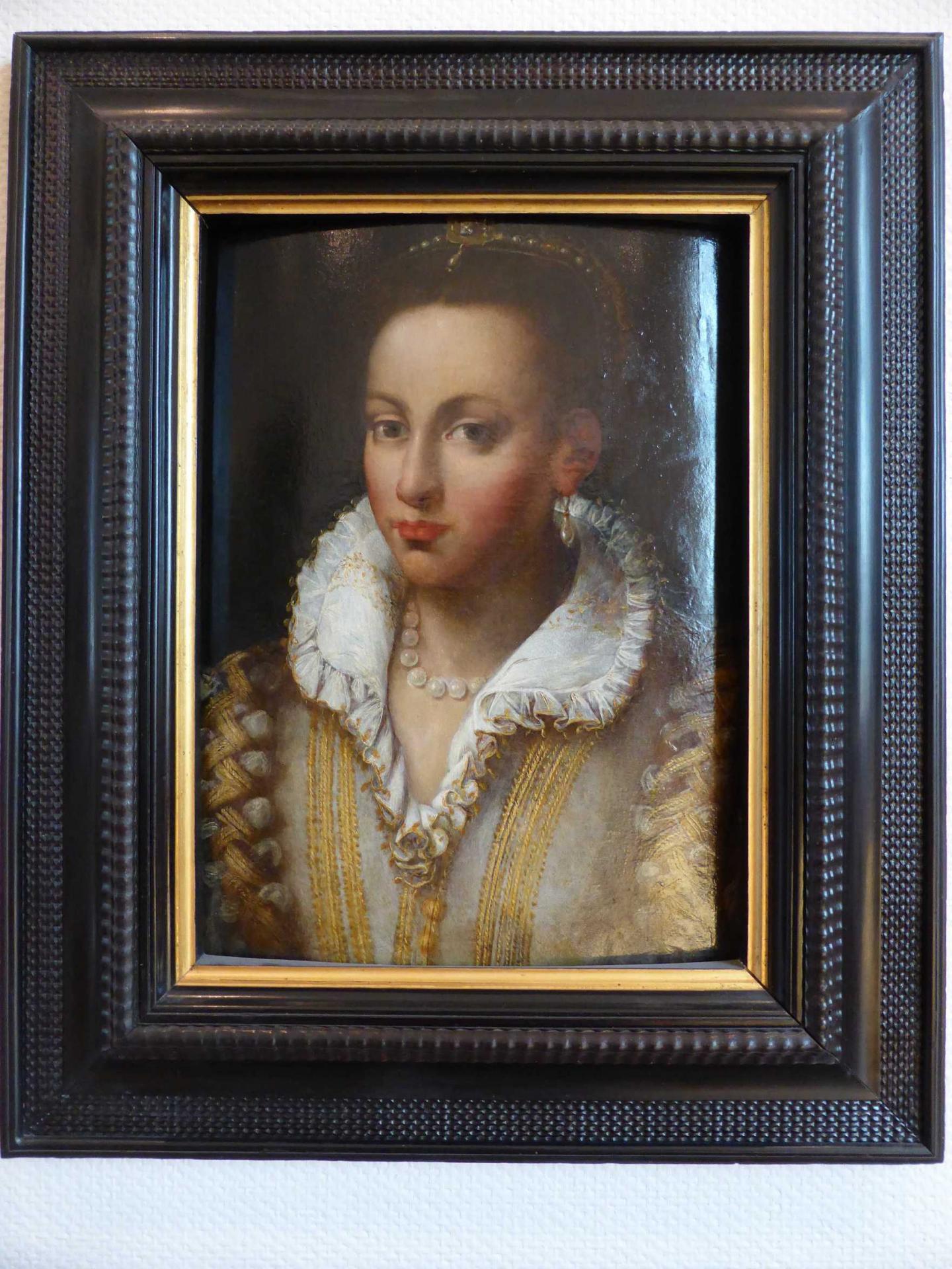 Sofonisba Anguissola, Dame de qualité, XVIe siècle, Libourne, Musée municipal (cl. Ph. Cachau)