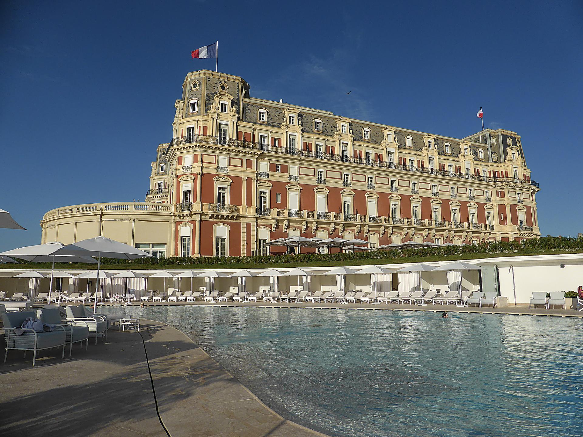 Biarritz, Hôtel du Palais, ancienne résidence impériale, cl. Ph. Cachau