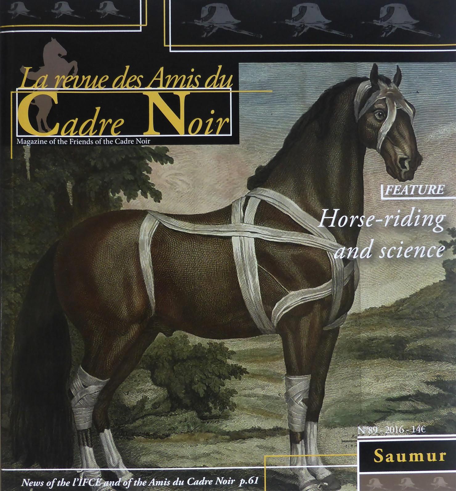 Revue des Amis du Cadre Noir de Saumur, n° 89, 2016, english edition
