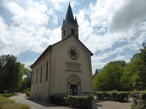 Eglise Sainte-Eugenie, Solférino, Landes (cl. Ph. Cachau)