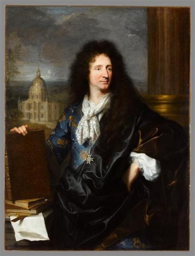 Hyacinthe Rigaud : Jules Hardouin-Mansart, 1685, Louvre-Lens